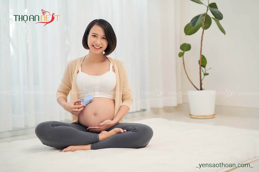 Phụ nữ có thai sử dụng yến sào sẽ giúp nuôi dưỡng sự phát triển của thai nhi